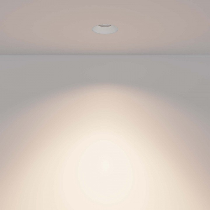 Встраиваемый светильник maytoni technical mini dl059-7w4k-trs-w