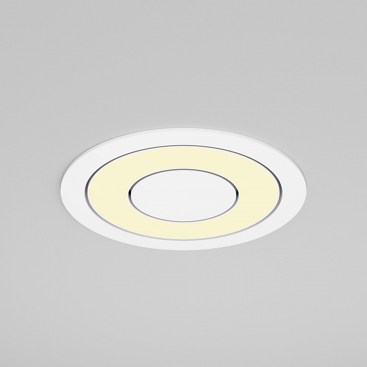 Встраиваемый светильник maytoni vector dl102-12w2.7k-w