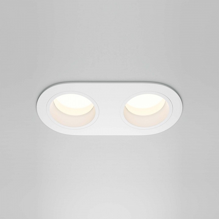 Встраиваемый светильник maytoni technical share dl126-02-gu10-w