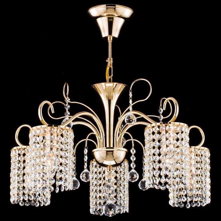 Подвесная люстра freya leona fr1127-pl-05-g