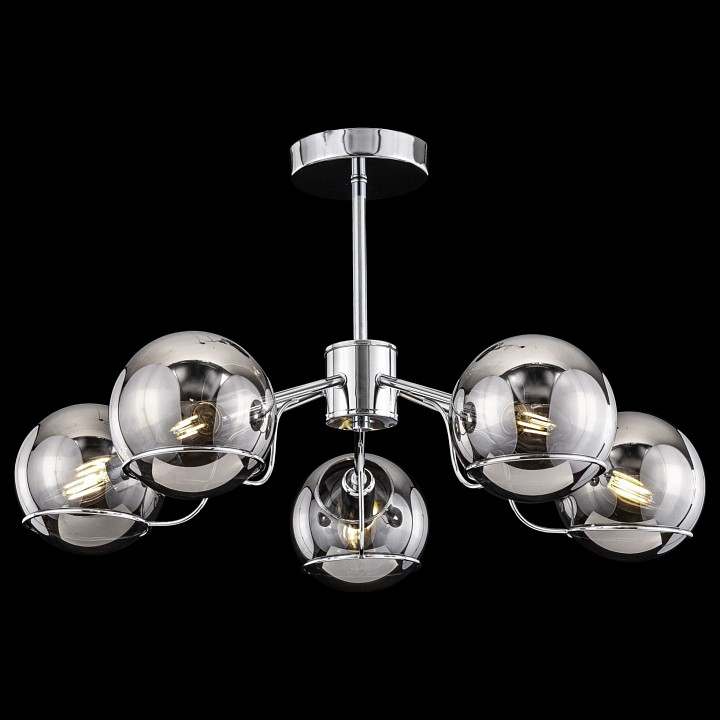 Люстра на штанге freya sally fr5014pl-05ch