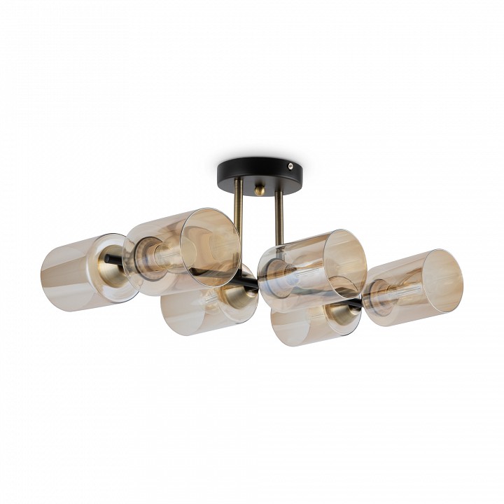 Люстра на штанге freya glow fr5129pl-06b