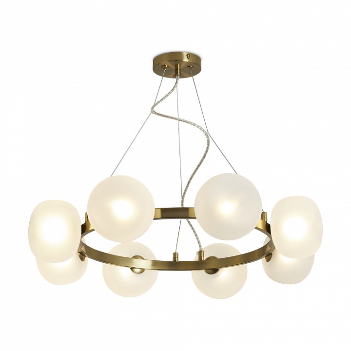 Подвесная люстра freya donuts fr5444pl-08bs