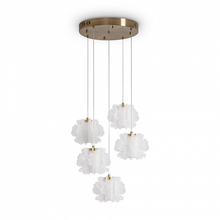 Подвесная люстра freya flower fr5579pl-l40bs