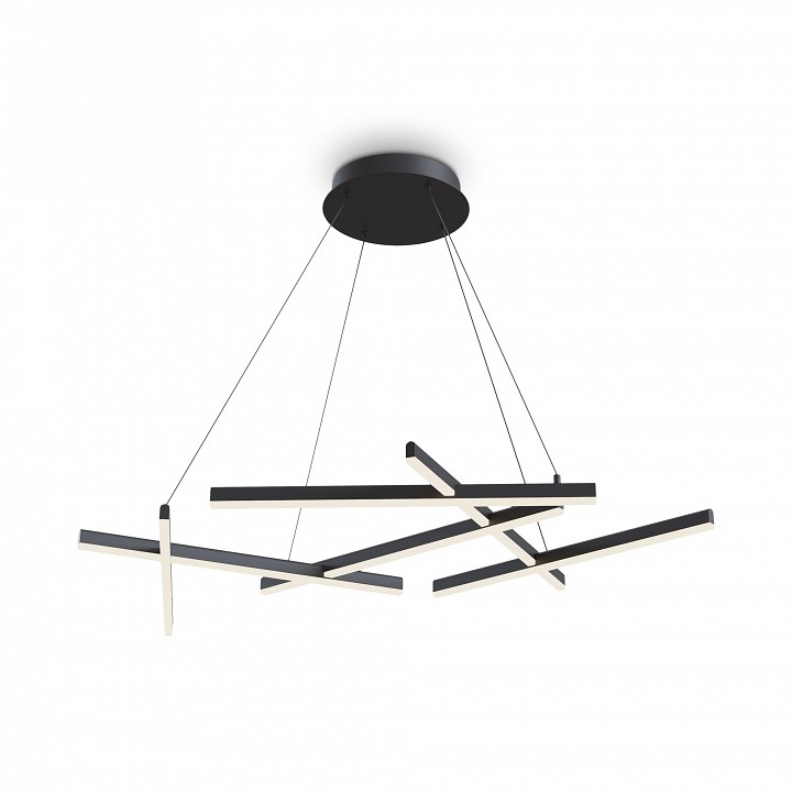 Подвесная люстра maytoni line mod016pl-l80bk