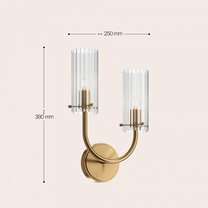 Бра maytoni arco mod223wl-02bs