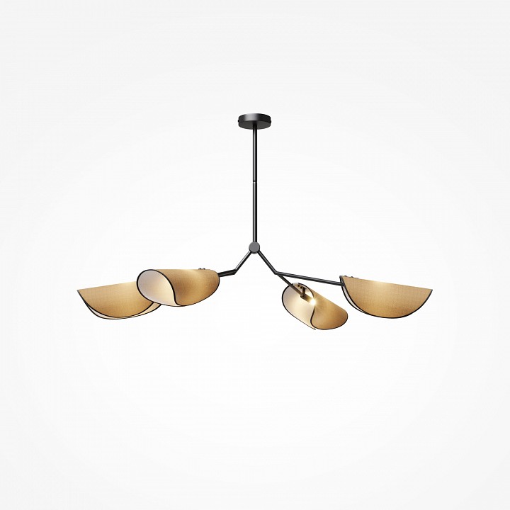 Люстра на штанге maytoni organic mod225pl-04b