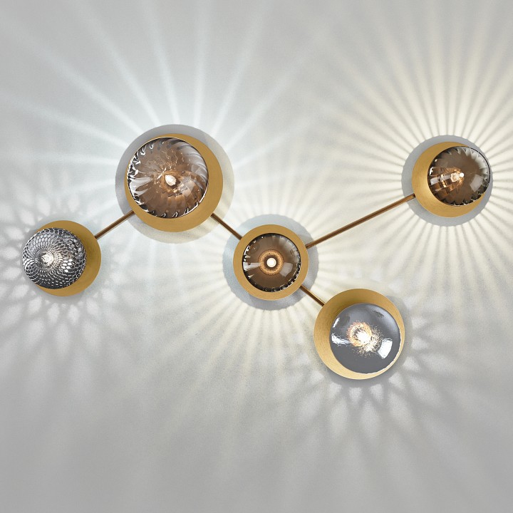 Потолочная люстра maytoni star sky mod291cl-05bs1