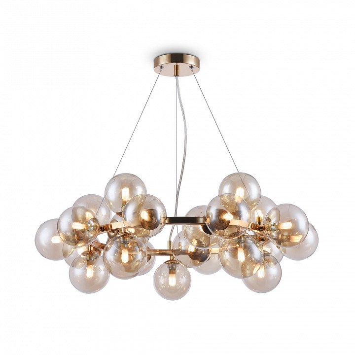 Подвесная люстра maytoni dallas mod548pl-25g
