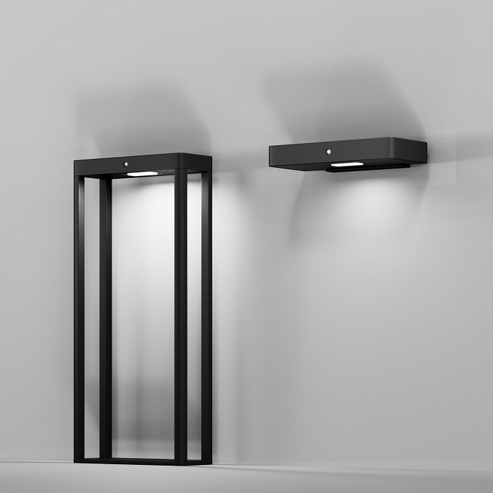 Наземный низкий светильник maytoni pir osl456fl-l2gf3k