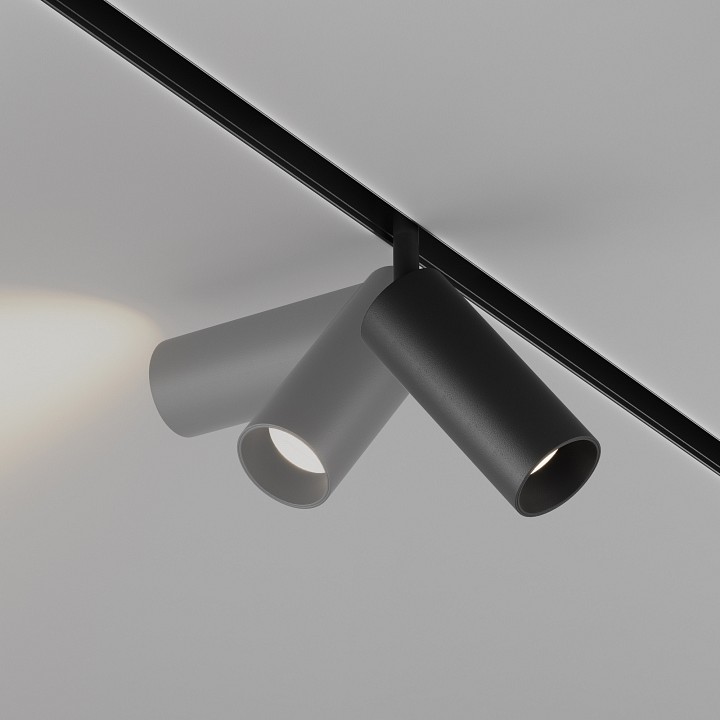 Светильник на штанге maytoni focus led tr032-2-12w3k-m-b