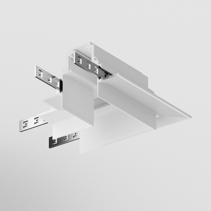 Соединитель угловой внешний для треков накладных maytoni accessories for tracks tra004cl-22w