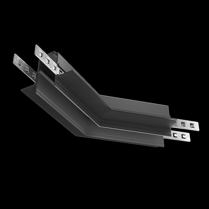 Соединитель угловой l-образный для треков встраиваемых maytoni accessories for tracks exility tra034clo-42.12b