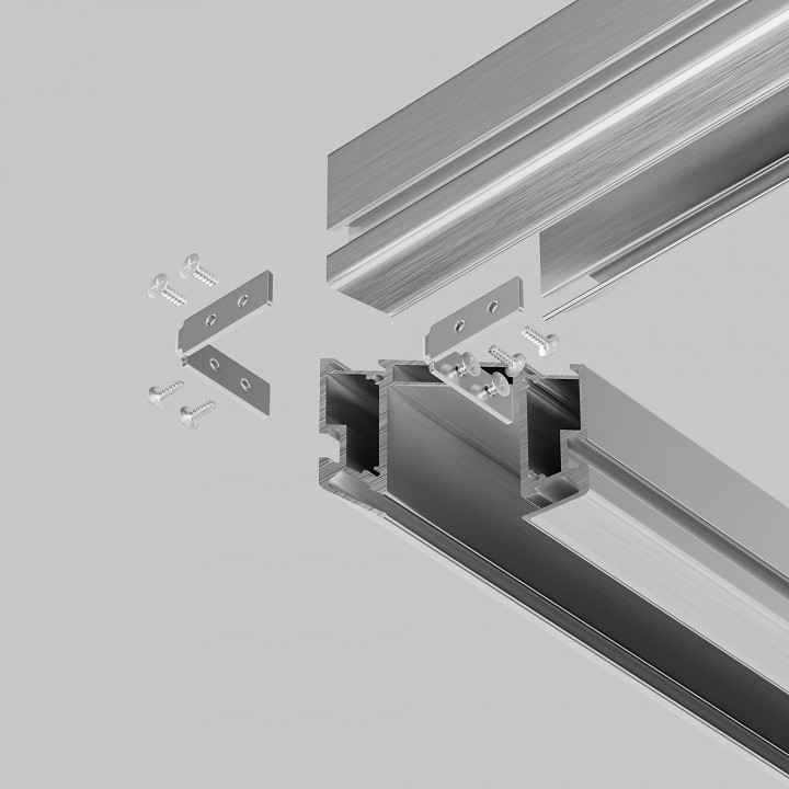 Крепление для трека maytoni accessories for tracks exility tra034icl-mp