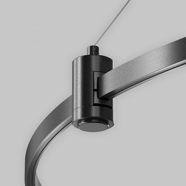 Подвес для трека maytoni accessories for tracks flarity tra154sw-bb-r-b