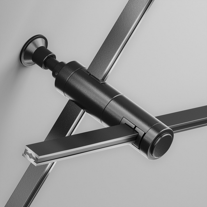 Основание на штанге maytoni technical accessories for tracks flarity tra155cw-d1-b