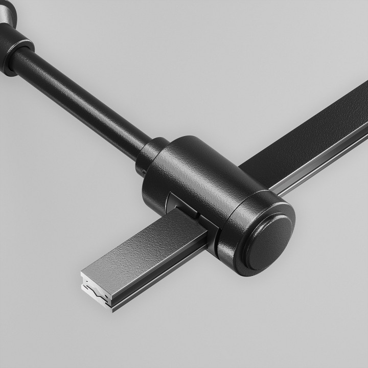 Основание на штанге maytoni accessories for tracks flarity tra155cw-sl1-b