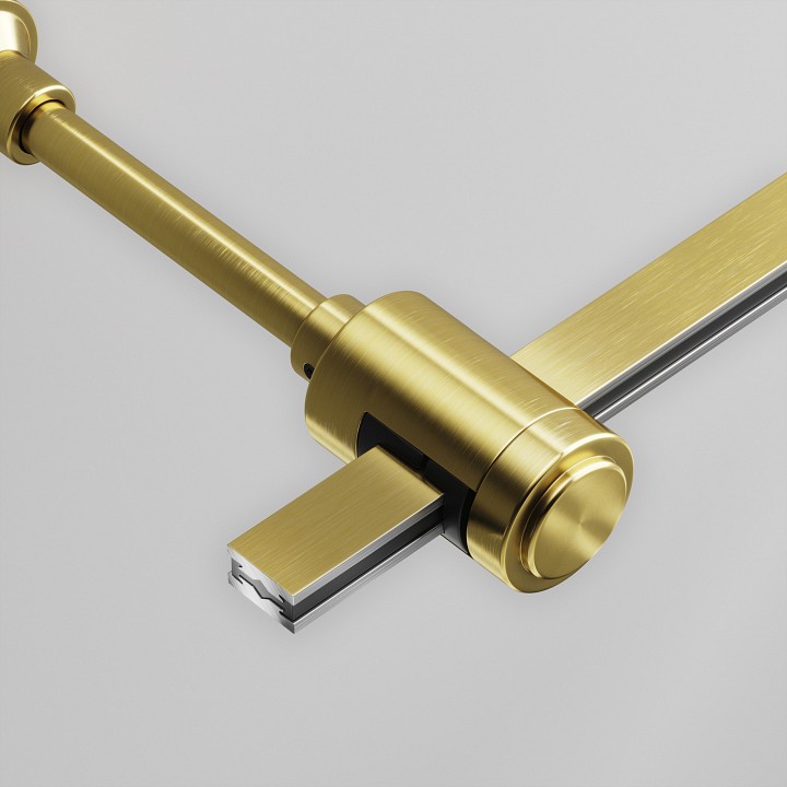 Основание на штанге maytoni accessories for tracks flarity tra155cw-sl1-bs