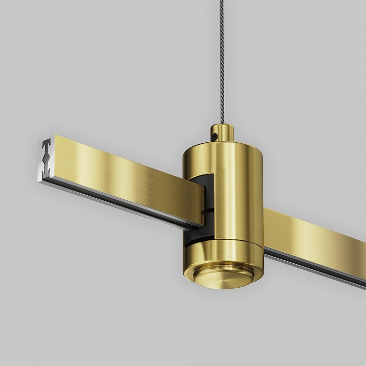 Подвес для трека maytoni accessories for tracks flarity tra157sw-s1-bs