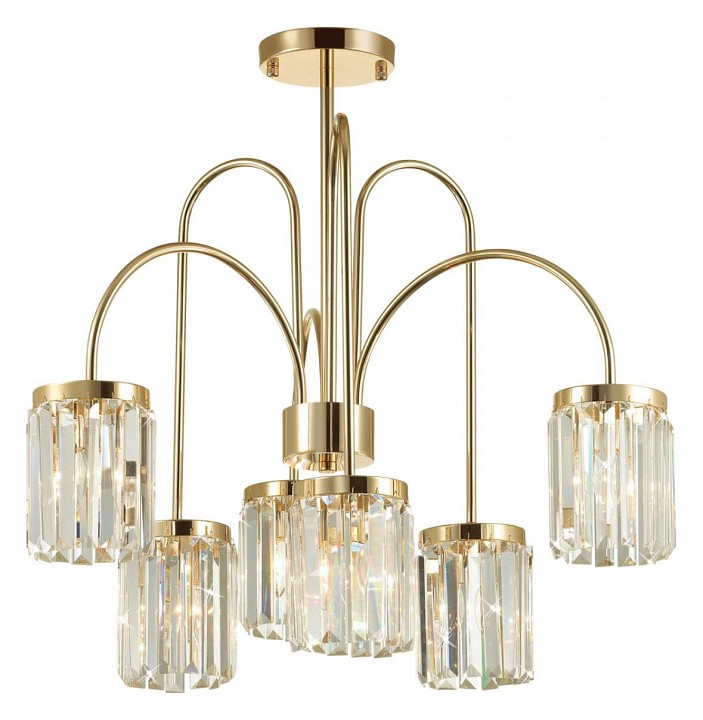 Люстра на штанге odeon light vassa 4987/6c