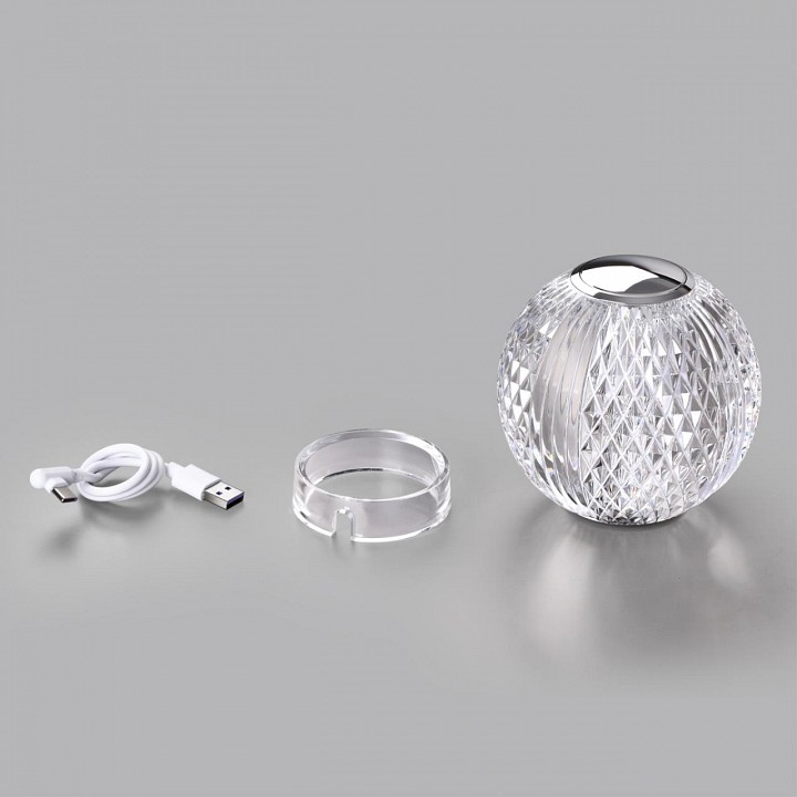 Настольная лампа декоративная odeon light crystal 5007/2tl