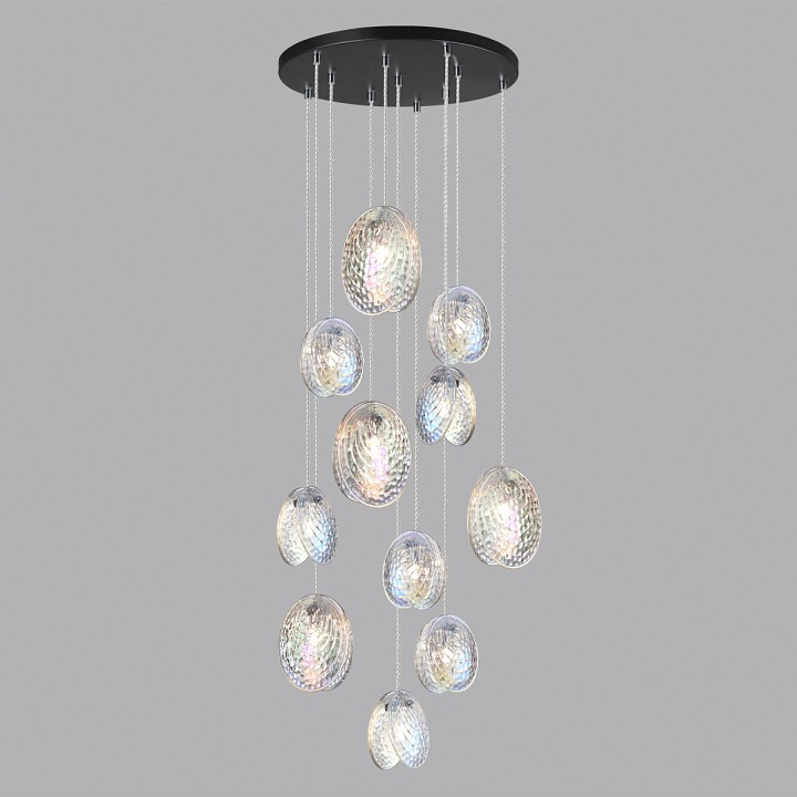 Подвесная люстра odeon light mussels 5039/11