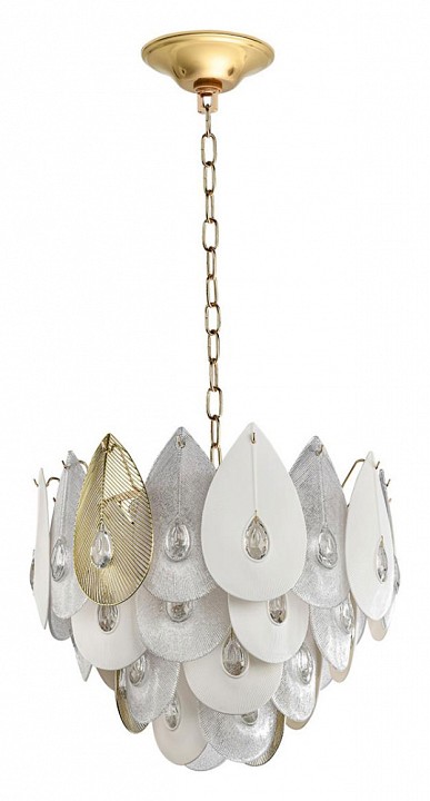 Подвесная люстра odeon light cabochon 5050/17