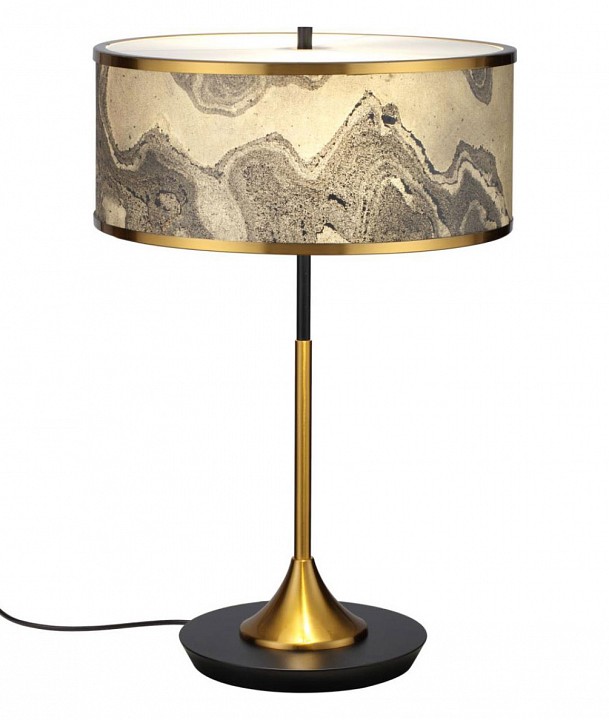 Настольная лампа декоративная odeon light bergi 5064/2t
