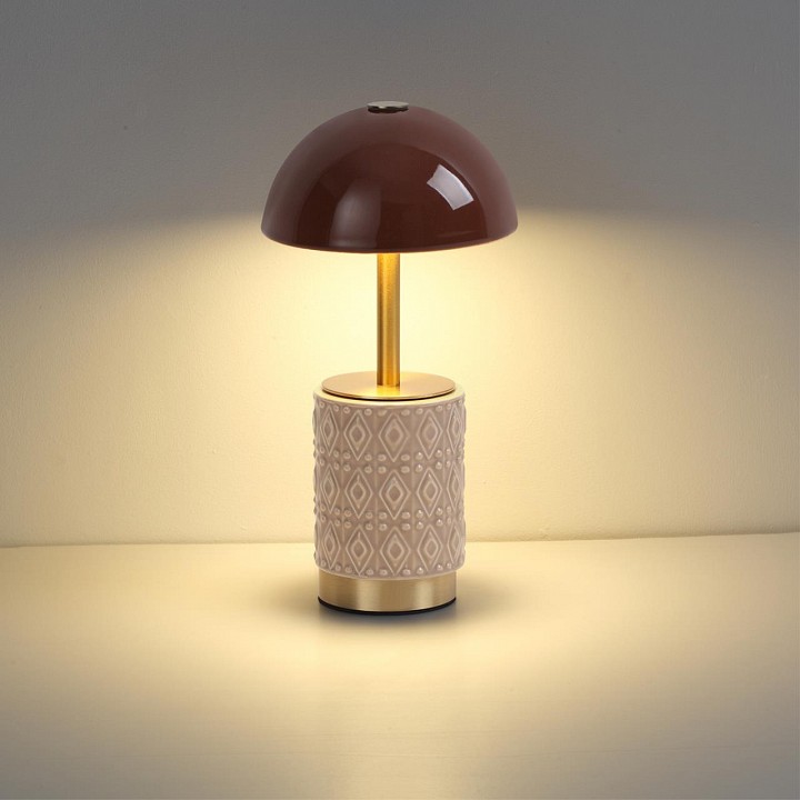 Настольная лампа декоративная odeon light lulu 5453/3tl