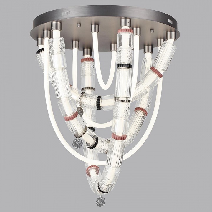 Потолочная люстра odeon light collier 5456/80cl