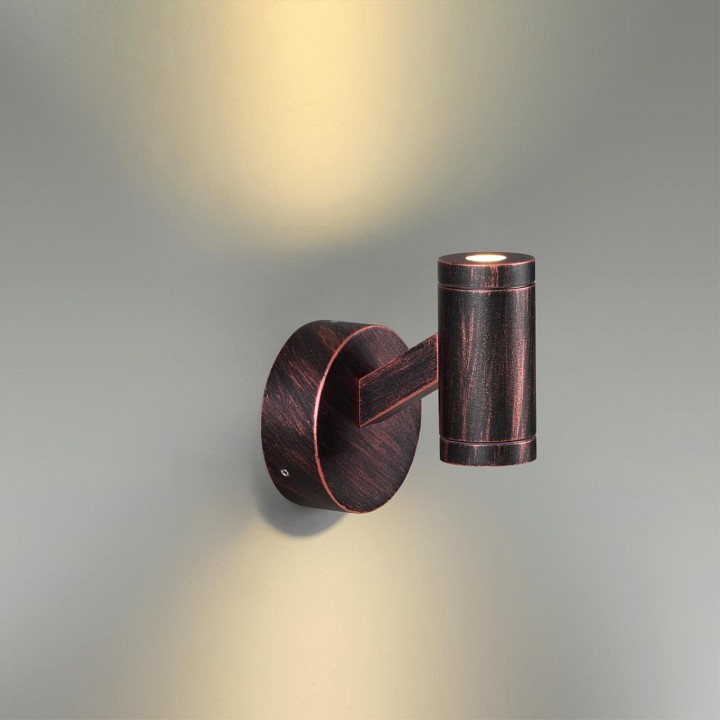 Светильник на штанге odeon light prody 6636/6bl