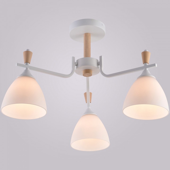 Люстра на штанге 01622-0.3-03 wh+wood