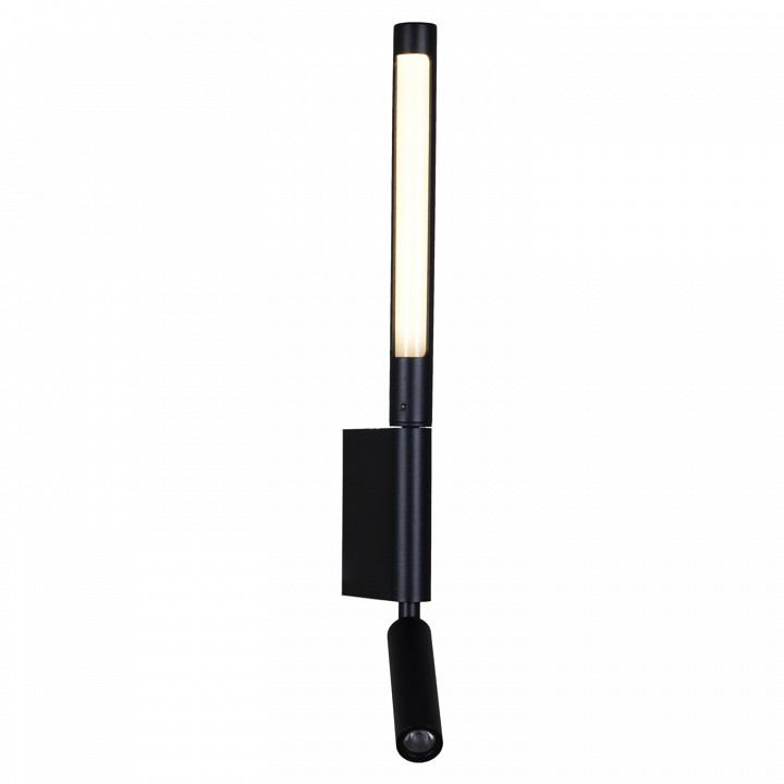 Бра с подсветкой 86209-9.2-001kt led3w+6w bk