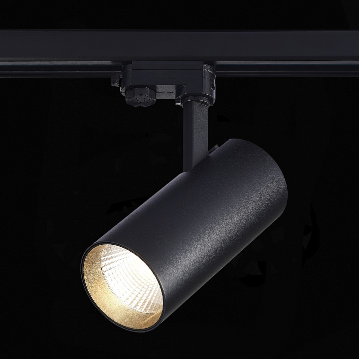 Светильник на штанге st-luce трехфазная трековая система st661.446.40