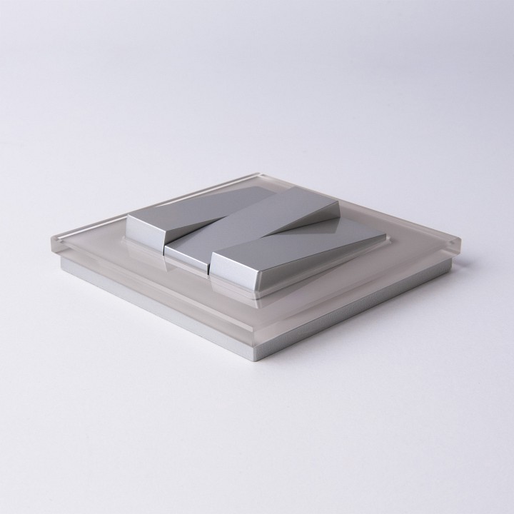 Рамка на 1 пост werkel favorit (дымчатый) w0011117