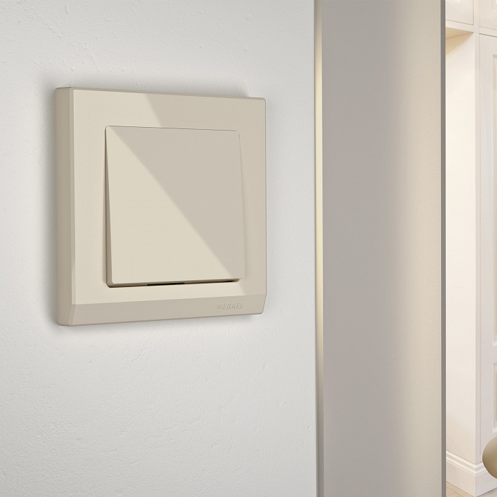 Рамка на 1 пост werkel stark (слоновая кость) w0011803