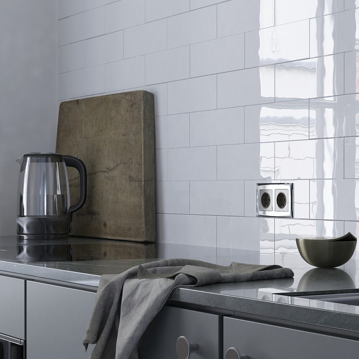 Рамка на 2 поста werkel diamant (черный) w0021208