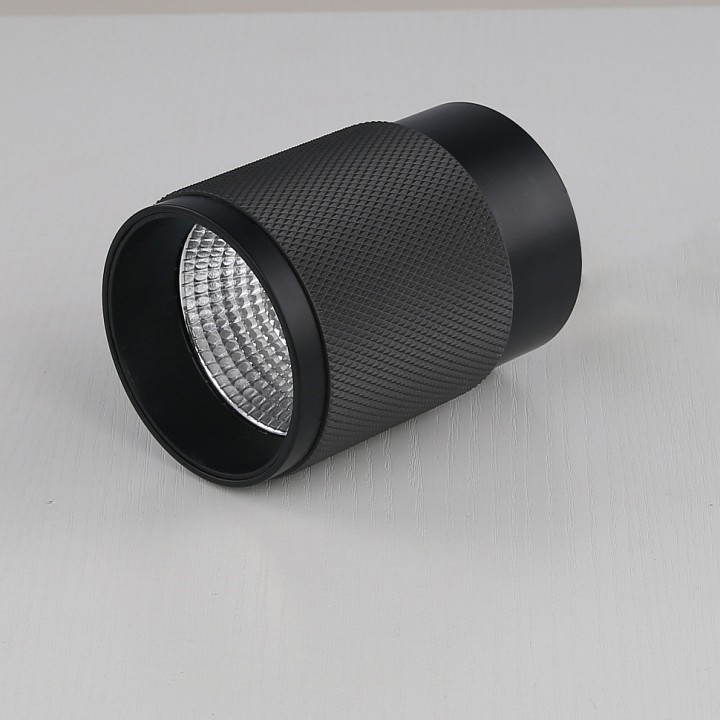 Накладной светильник iledex technical delta 1955-10w-3000k-36 bk+grp