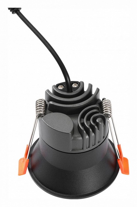 Встраиваемый светильник iledex technical mars 207-7w-d75-4000k-24dg-bk