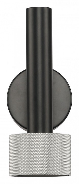 Бра iledex technical delta 2360-1 bk+sl