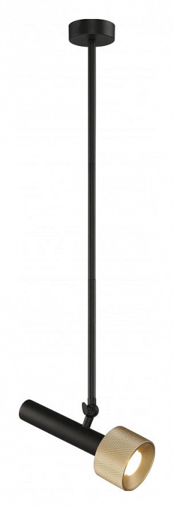 Светильник на штанге iledex technical delta 2361-1 bk+br