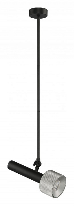 Светильник на штанге iledex technical delta 2361-1 bk+sl