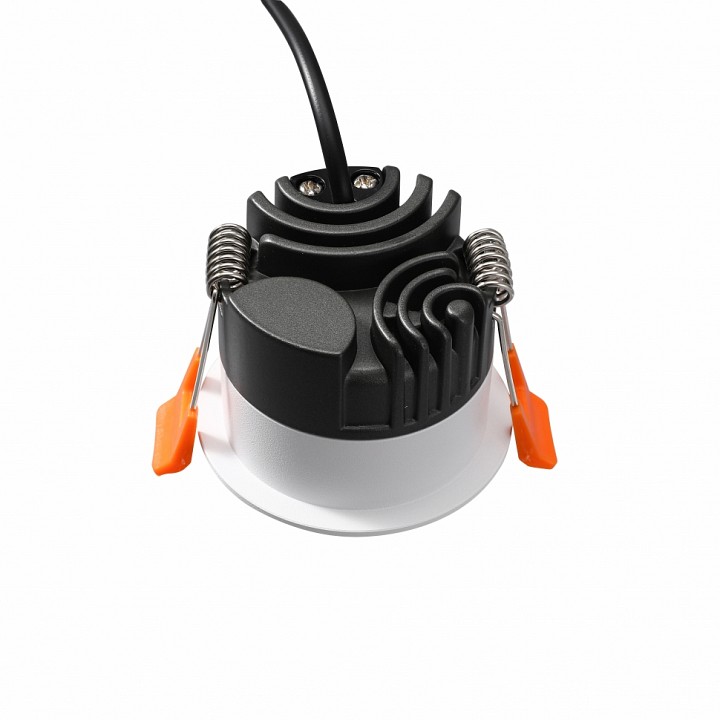 Встраиваемый светильник iledex technical mars dim 107-7w-d64-3000k-24dg-wh