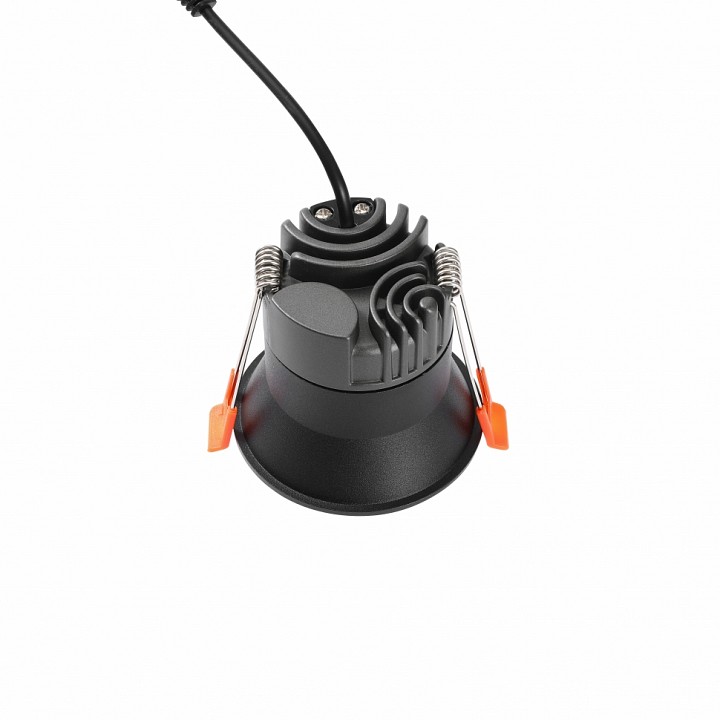 Встраиваемый светильник iledex technical mars dim 207-7w-d75-4000k-24dg-bk