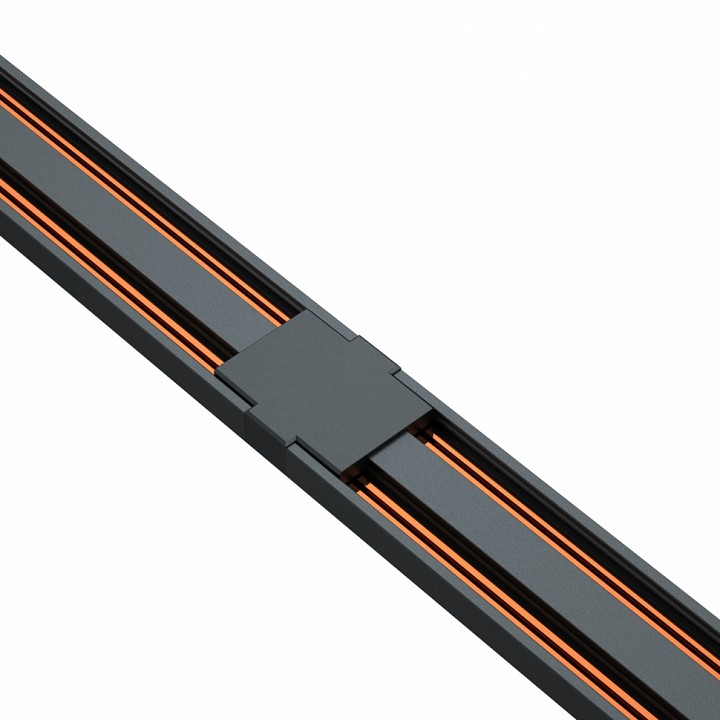 Соединитель линейный для треков iledex technical vision48/25 power connect 4825-bk