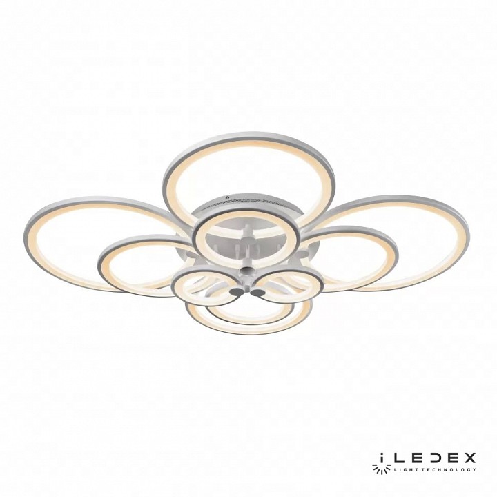 Потолочная люстра iledex ring a001/10 wh