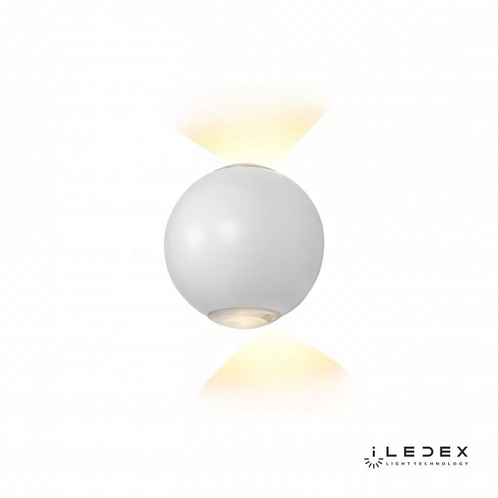 Накладной светильник iledex rainbow zd8168-6w wh