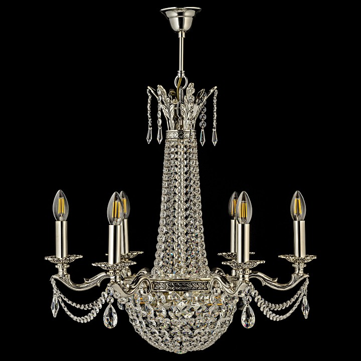 Подвесная люстра arti lampadari amelia amelia e 1.6.6.502 sb