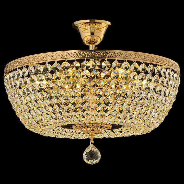 Люстра на штанге arti lampadari castellana gold castellana e 1.3.40.501 g