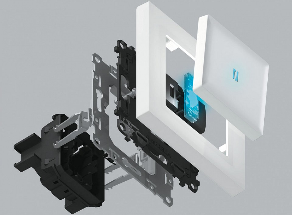 Модуль светодиодный для выключателей ambrella volt quant g22y